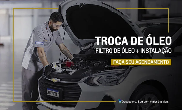 Troca de Óleo + Filtro de Óleo